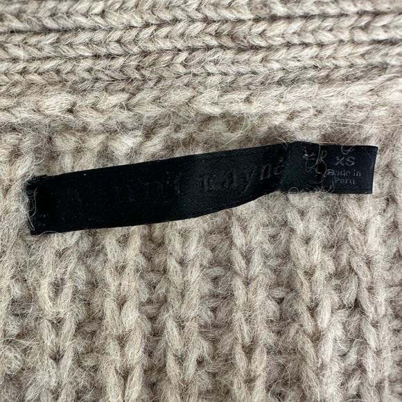Jenni Kayne Taupe Knit Cardigan - Picture 2 of 4